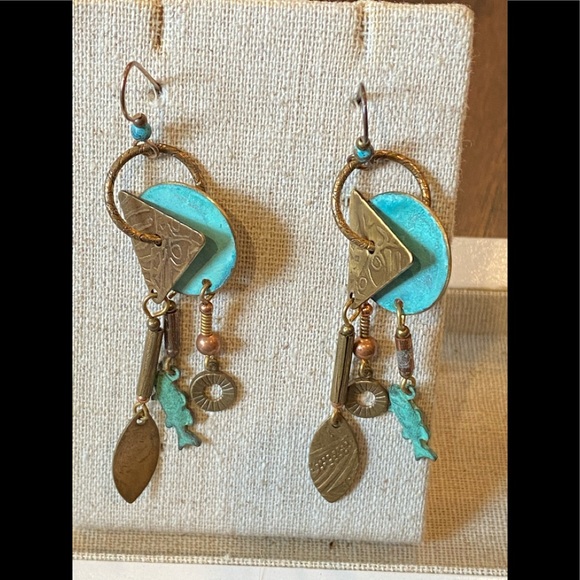 Jewelry - Antique turquoise earrings